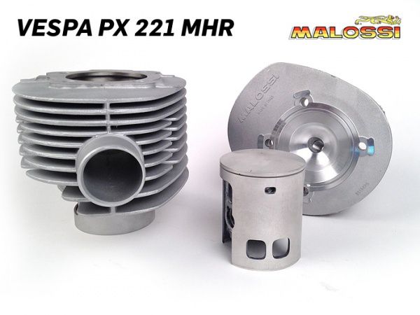Cylindre MALOSSI MHR 221cc pour Vespa PX