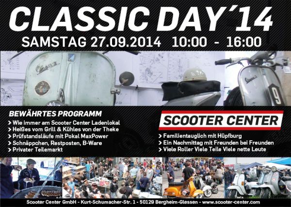 Vespa Lambretta Classic Day'14