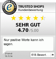 Very good rating Scooter Center Trusted Shops