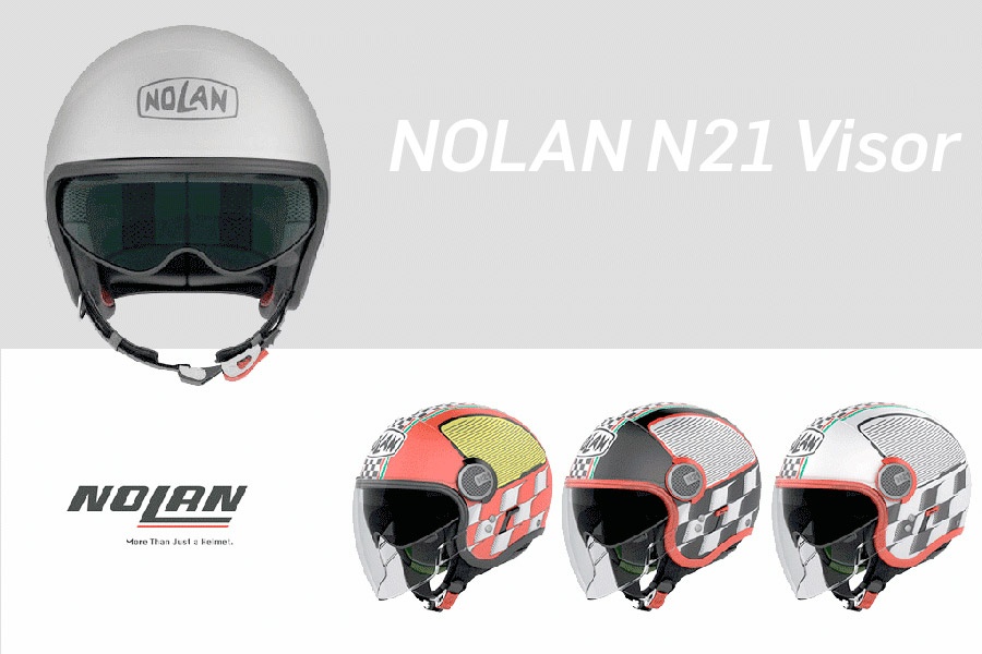 Nolan N21 Visor Vespa Scooter Helmet