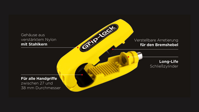 Grip Lock bezpečný zámek pro koloběžky
