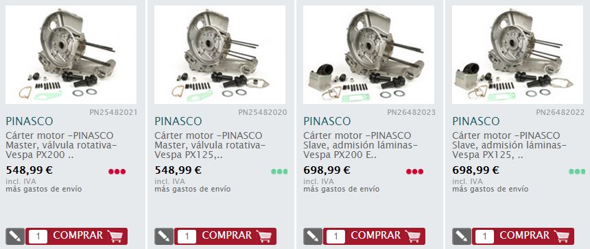 carcase motor Pinasco