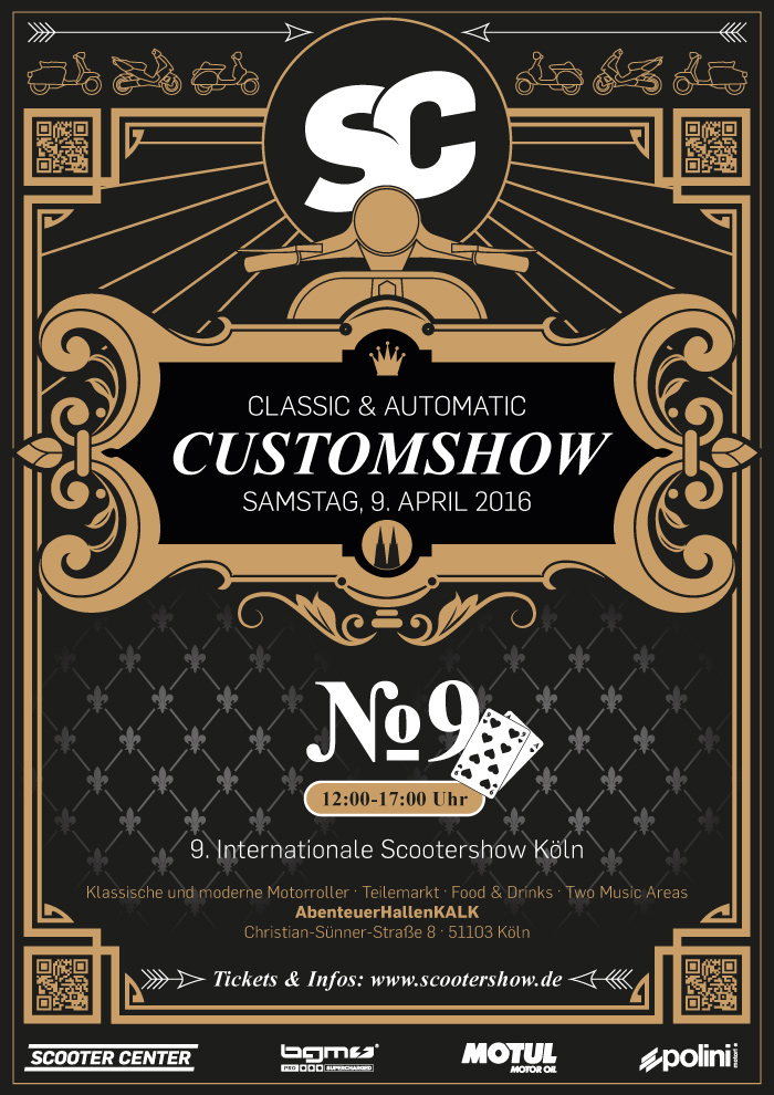 Customshow Scooter 2016