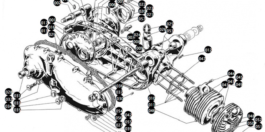 scooter parts exploded view drawings