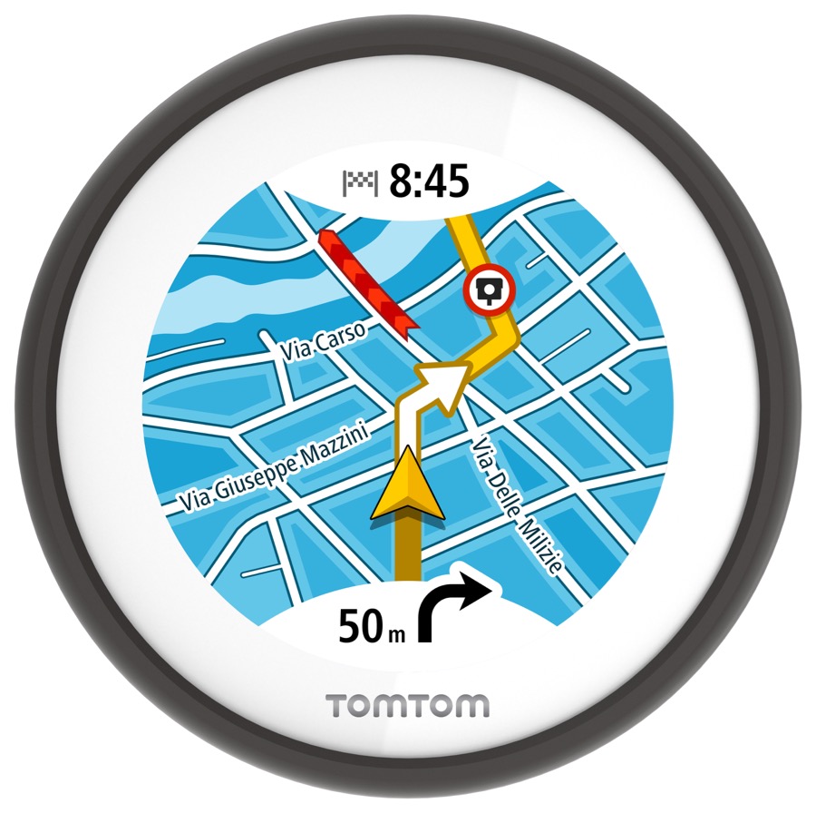 TomTom Vio Scooter Navigation Routing Direction