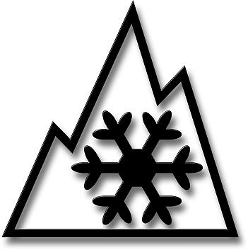 ikona sněhové vločky
