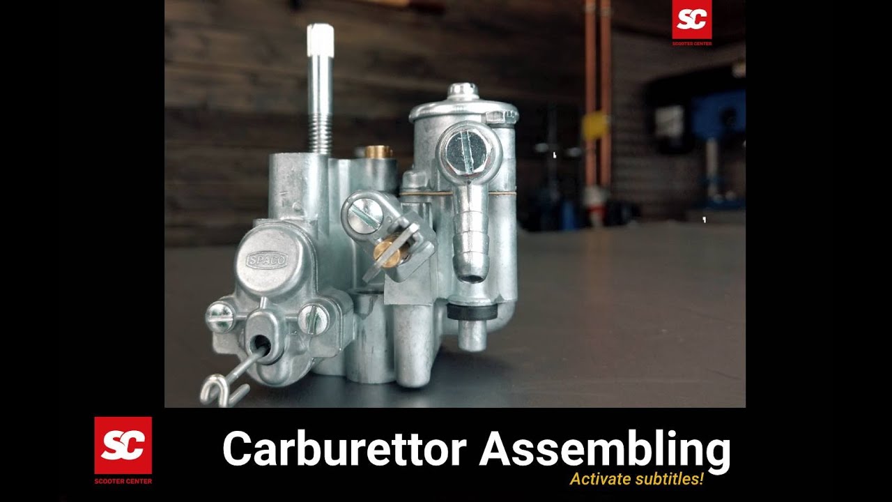 Modern Vespa : Carburettor Mixture Adjustment