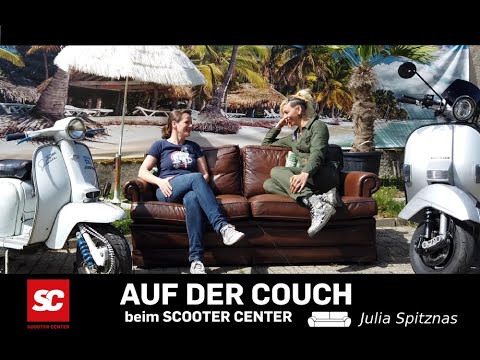 Auf der Couch beim Scooter Center | Interview Julia Spitznas - Marketing SC