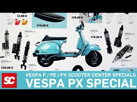 Scooter Center Specials Vespa P / PX Products Flyer 2018 | 01