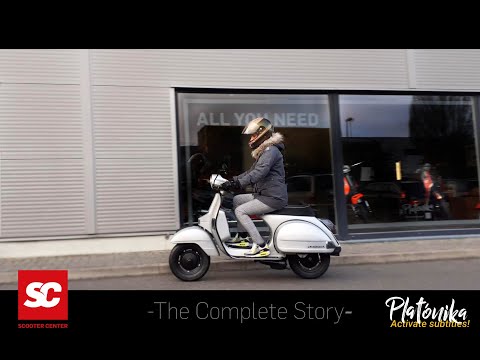 Platónika Projekt - die komplette Geschichte - Vespa PX bgm 177 by Scooter Center