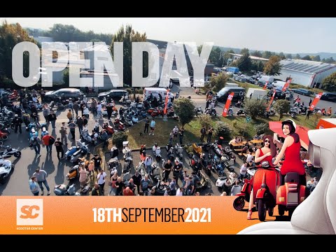 Scooter Center Open Day 2021 - 1500 Vespa &amp; Lambretta Scooterists