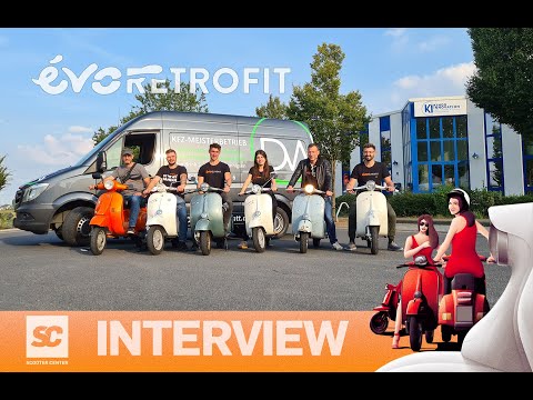 Elektro Vespa von ÉvoRetrofit beim Scooter Center OpenDay Interview | Test | Stimmen