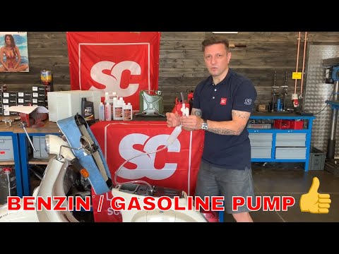 Tank leeren / Benzin abpumpen manuelle Benzinpumpe Hünersdorff