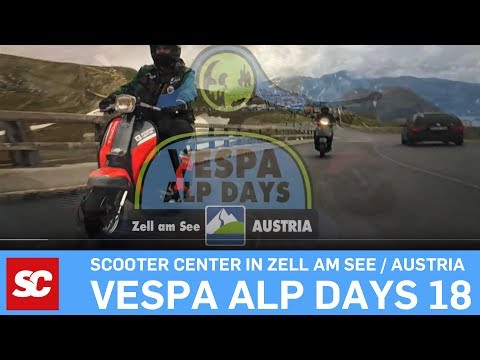 Vespa Alp Days 2018 Vespa Treffen Zell am See
