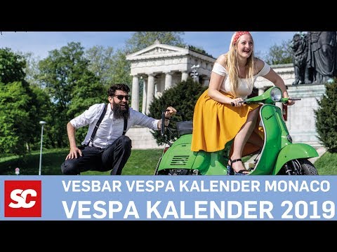 Vesbar Vespa Kalender Calendar