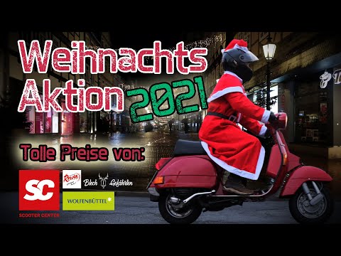 Vespa Weihnachtsaktion 2021 | DAS erwartet euch! | Scooter Center Gewinnspiel | Kekse für die Region