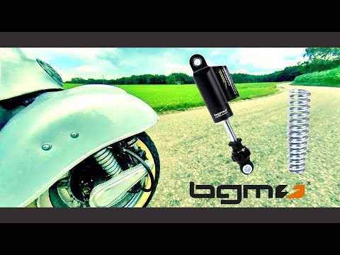 Vespa Stoßdämpfer bgm PRO SC COMPETITION Stoßdämpfer für Vespa Oldies