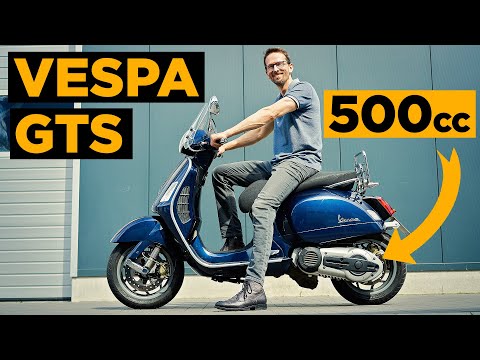 VESPA GTS Sport mit 500 ccm Motor