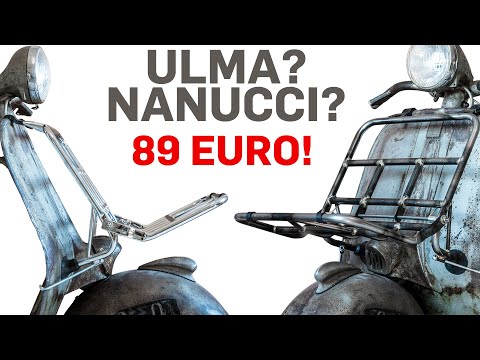 Vespa Oldie Gepäckträger Wideframe &amp; Largeframe Ulma Nanucci Style