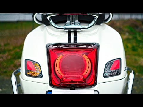 NEUE LED Blinker für die Vespa GTS 300 - Umbau Teil 10