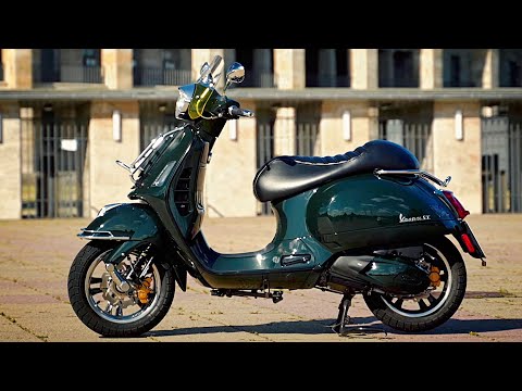 Vespa Gts 300 hpe Projekt &quot;British Classic&quot; - Tuning 13 Zoll Felgen