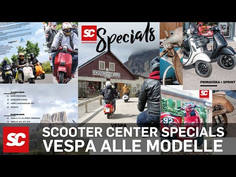 Vespa Specials Katalog alle Vespa Modelle Vespa Katalog 2019