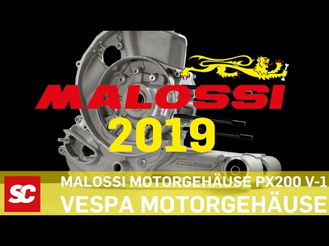 Malossi V1 Motorgehäuse 2019 für Vespa PX200