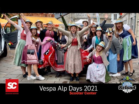 Scooter Center bei den Vespa Alp Days 2021 in Zell am See