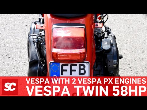 Xtrem Vespa Tuning Twin Vespa PX 58PS Scooter Center Motorino Diavolo