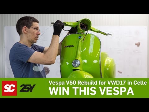 VWD17 Win this VESPA V50S Celle 2017