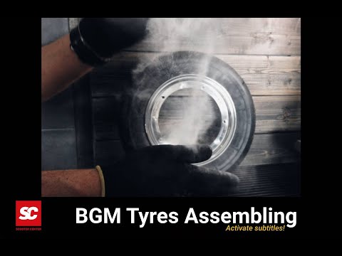 Tutorial How to assemble the bgm CLASSIC tyres for Vespa