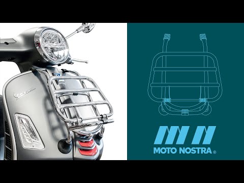 Gepäckträger VORNE Vespa GTS hpe MOTO NOSTRA Montage Anleitung 🔧 ❤