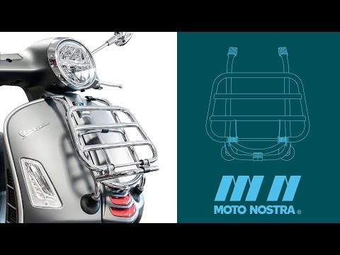 Porte-bagages Vespa GTS HPE avant MOTO NOSTRA - Scooter Center Scootersoups  blog