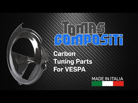 Vespa Carbon Tomas Compositi Teile Vespa Tuning Echtarbon Made in Italia