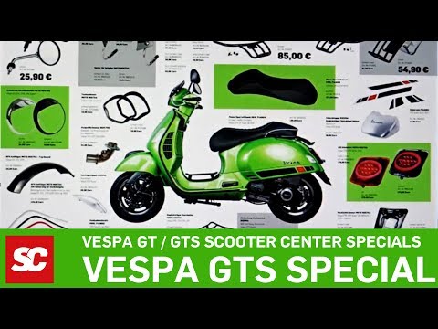 Scooter Center Specials Vespa GTS Products Flyer 2018 | 01