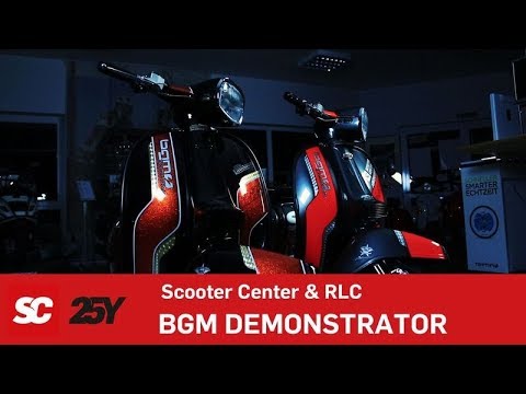 Scooter Center &amp; RLC Lambretta BGM Demonstrator