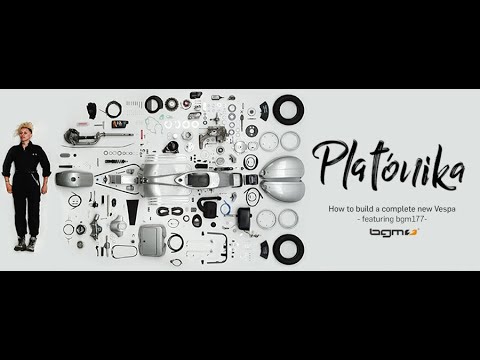 Exploded view Vespa px bgm 177 - Project Platónika by Scooter Center