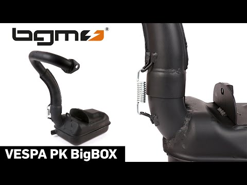 Vespa PK Rennauspuff - bgm PRO BigBox Vespa PK | HANDMADE in EUROPE