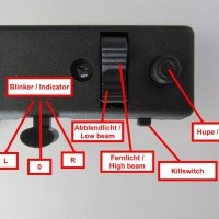 Vespa light switch
