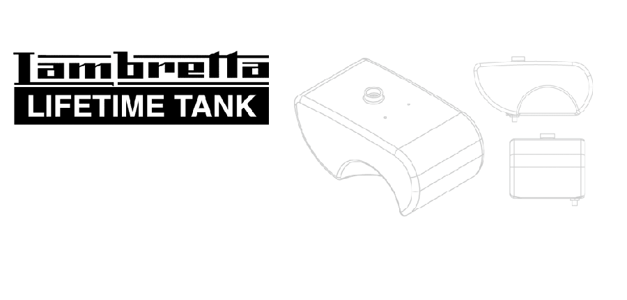 Lambretta Levenslange Tank JET200001