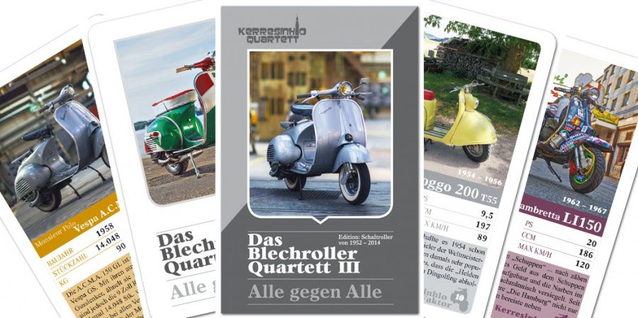 das blechroller vespa quartett 3 alle gegen alle