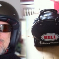 Competition Bell helmet wins Vespa driver_3