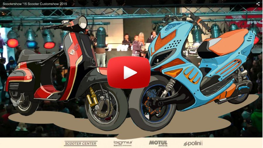Vidéo Scooter Customshow 2015