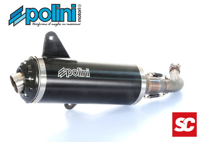 Polini Vespa Auspuff Exhaust Muffler Marmita