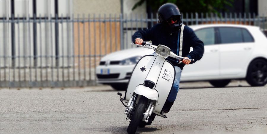 Lambretta Scooter Center Italie