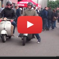 Classic day Vespa Lambretta video