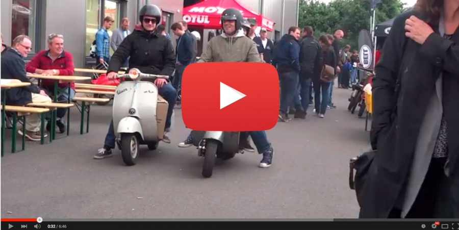 Classicday Vespa Lambretta videó