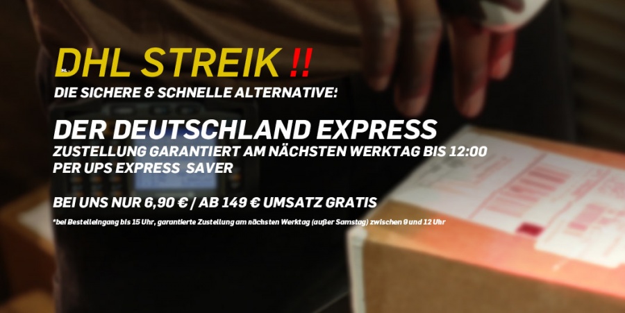 DHL strike Alternative UPS