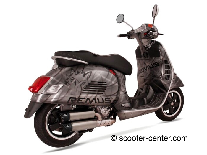 Remus Vespa Auspuff Doppelauspuff 7674943RD1