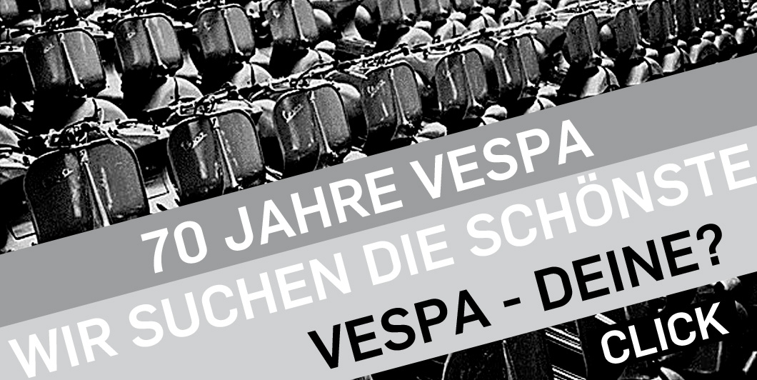 Die Vespa wird 70